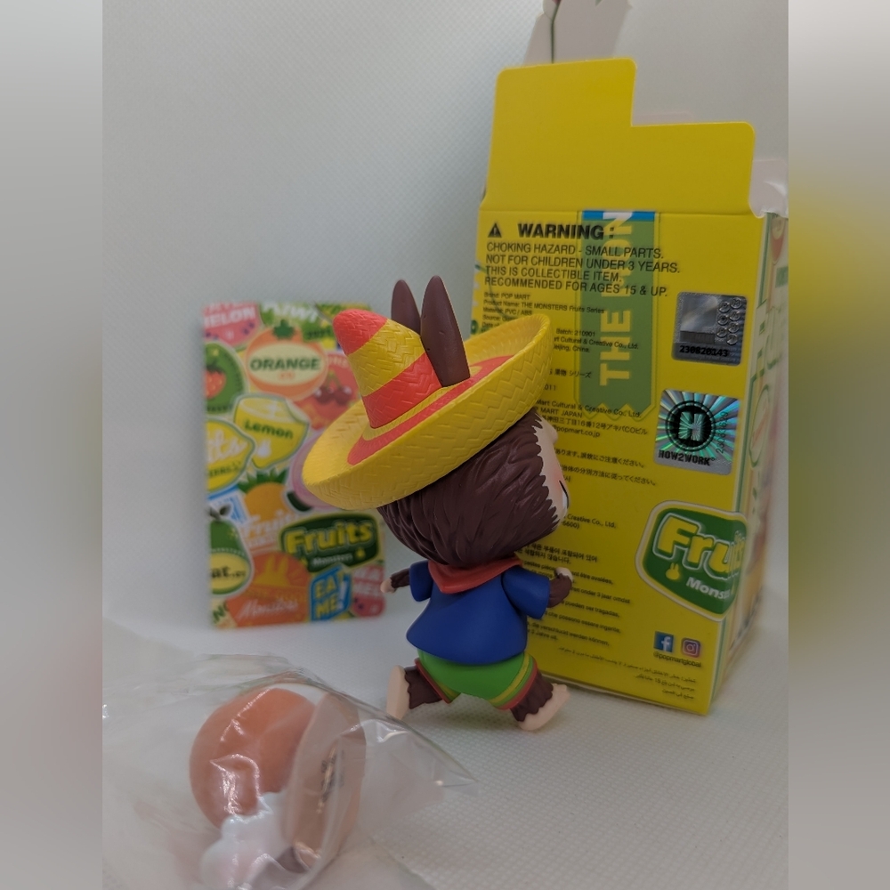 POP MART The Monsters Fruits Series Figures - Orange - Picture 3 of 3